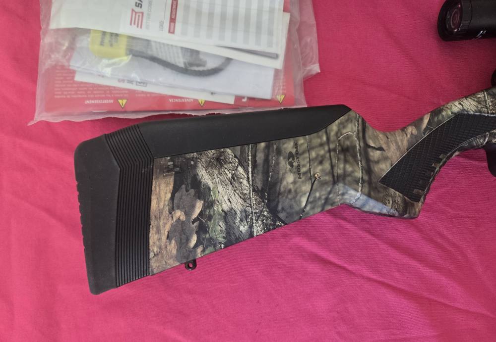 Savage Model 220 Rifled Slug Gun 20 Gauge Mossy Oak 3in-img-1