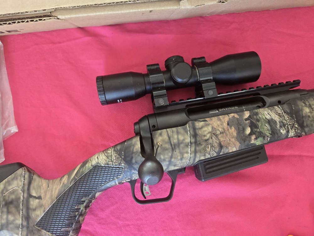 Savage Model 220 Rifled Slug Gun 20 Gauge Mossy Oak 3in-img-2