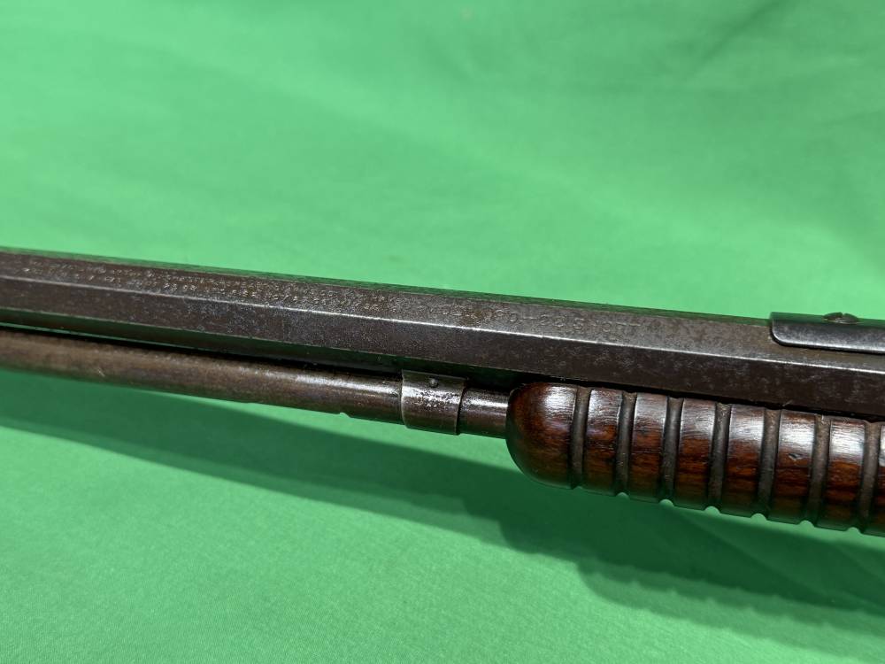 Winchester 90 1927 22 short octagon pump -img-4
