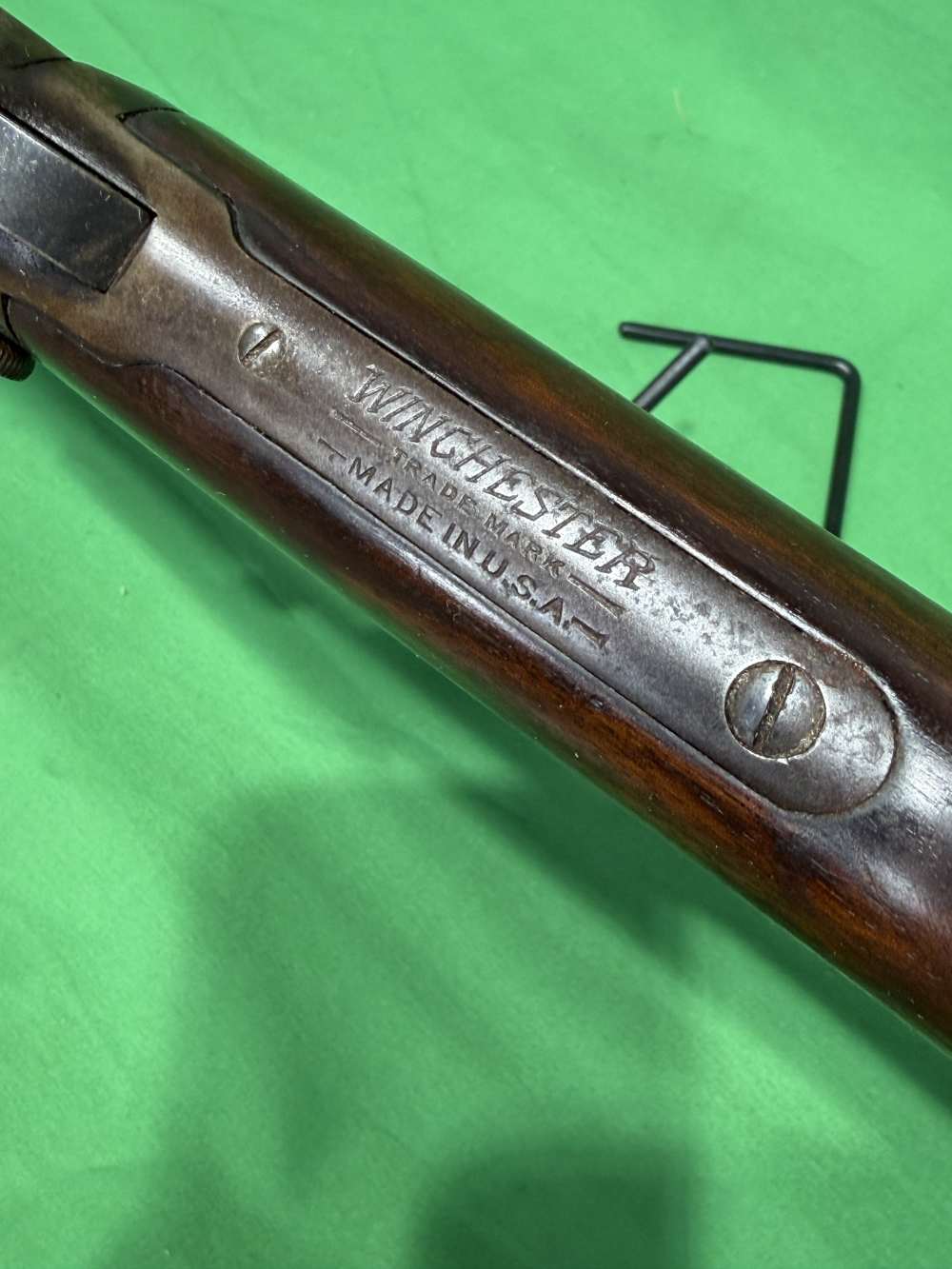 Winchester 90 1927 22 short octagon pump -img-7
