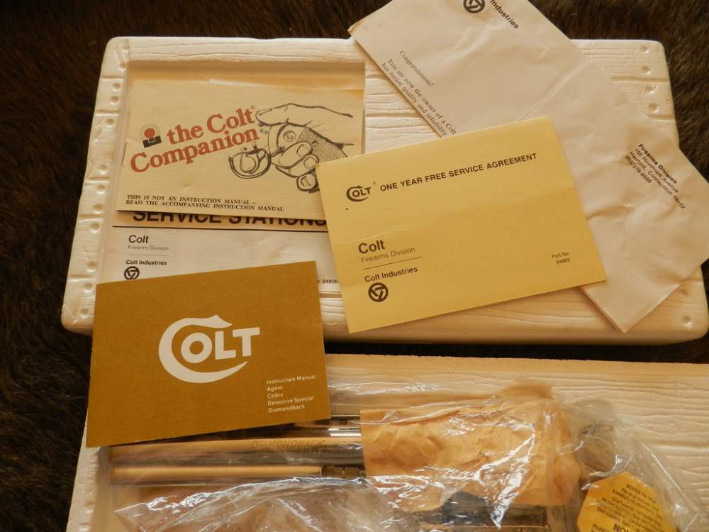 Colt Diamondback 22 Caliber 6" Nickel NIB-img-11