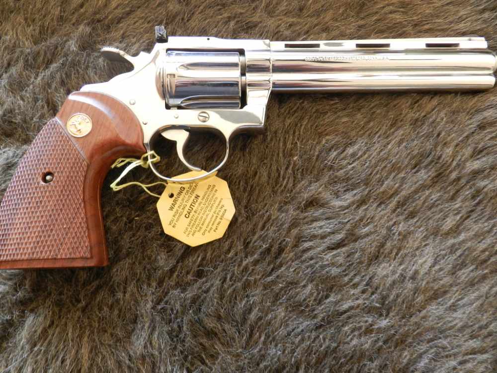 Colt Diamondback 22 Caliber 6" Nickel NIB-img-4