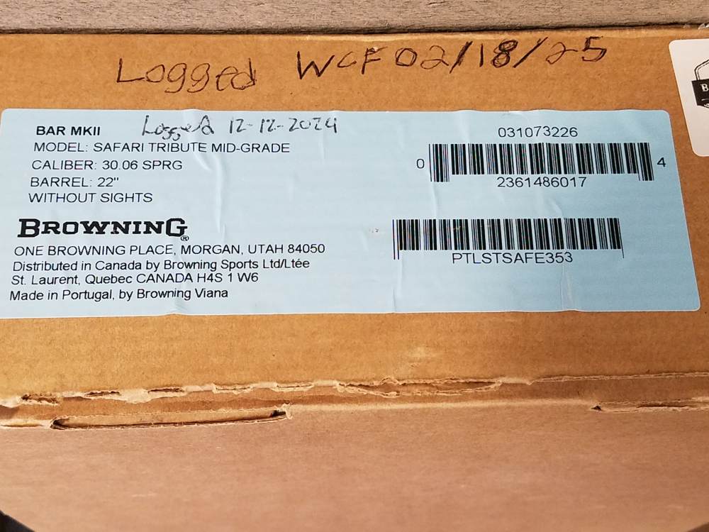 Browning BAR Safari Tribute Mid Grade .30-06, 22" 031073226-img-7