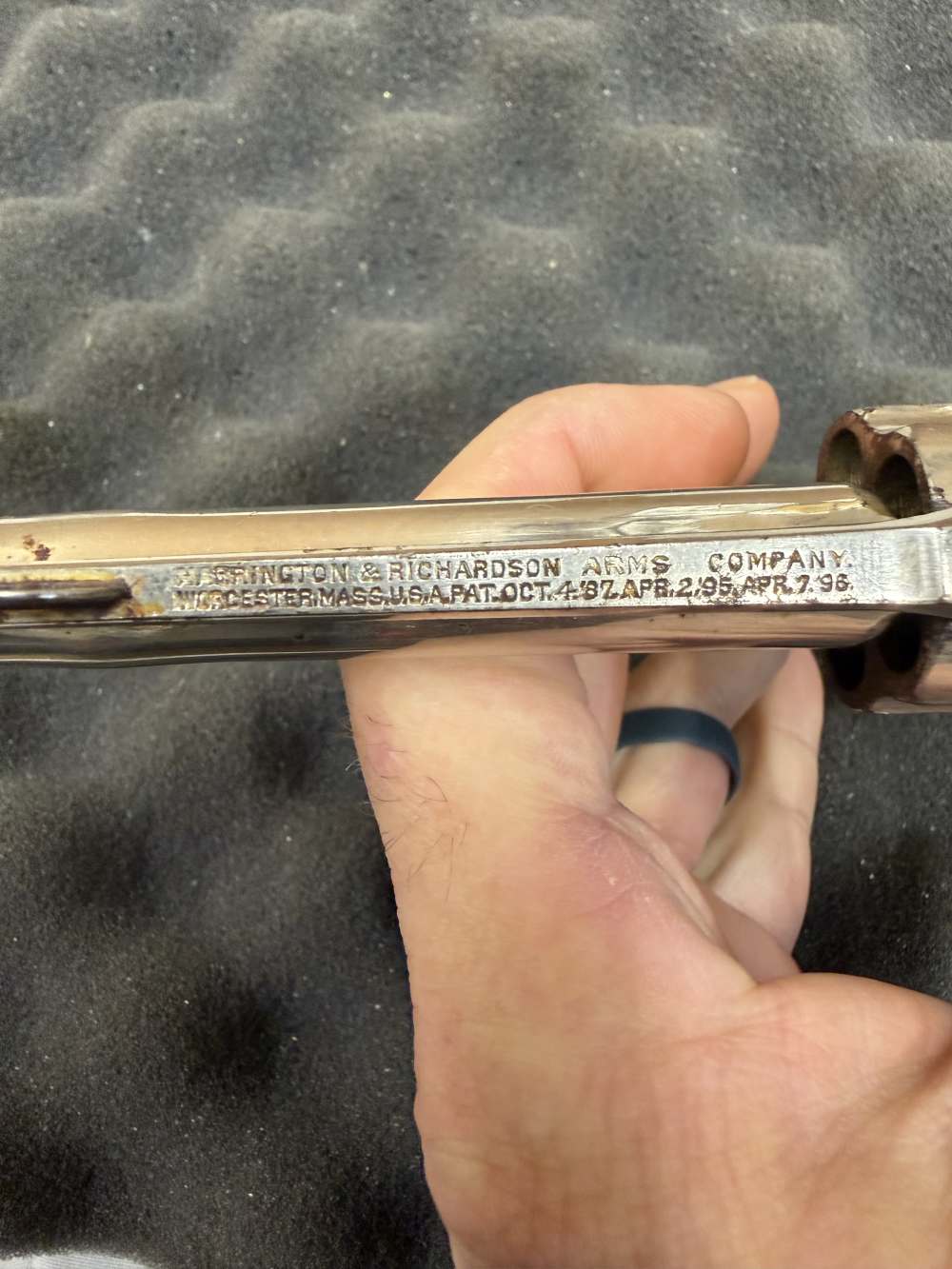 1907 Harrington & Richardson top break .32 s&w revolver -img-3