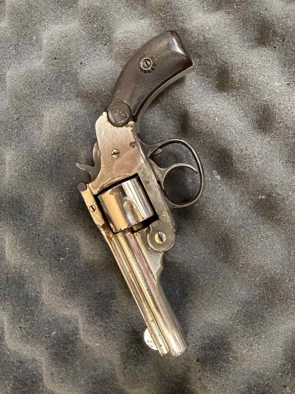 1907 Harrington & Richardson top break .32 s&w revolver -img-0