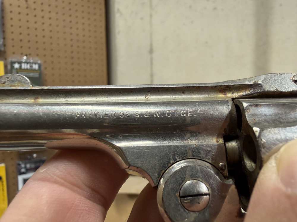 1907 Harrington & Richardson top break .32 s&w revolver -img-1