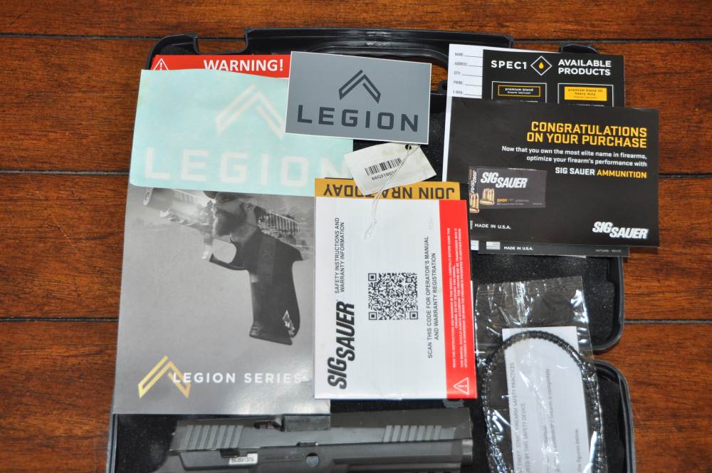 Sig Sauer P320 X5 Legion 9mm w/ Factory Box & 2 Mags-img-4