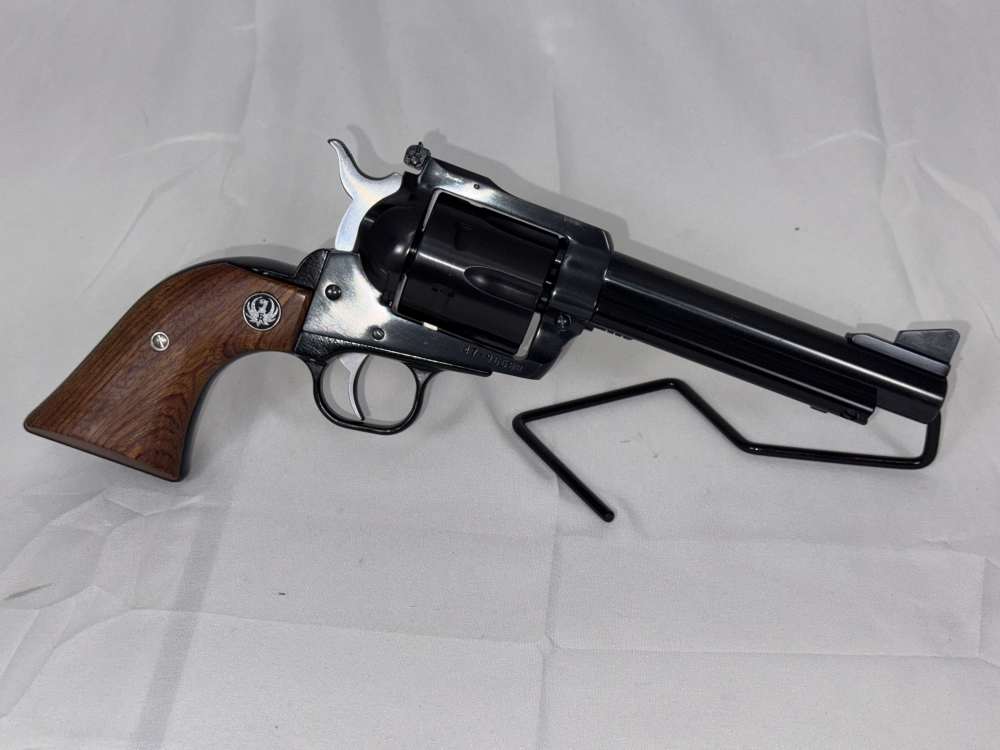 Ruger New Model Blackhawk Convertible 45 Colt/45 ACP Blued w/Box NO RESERVE-img-1