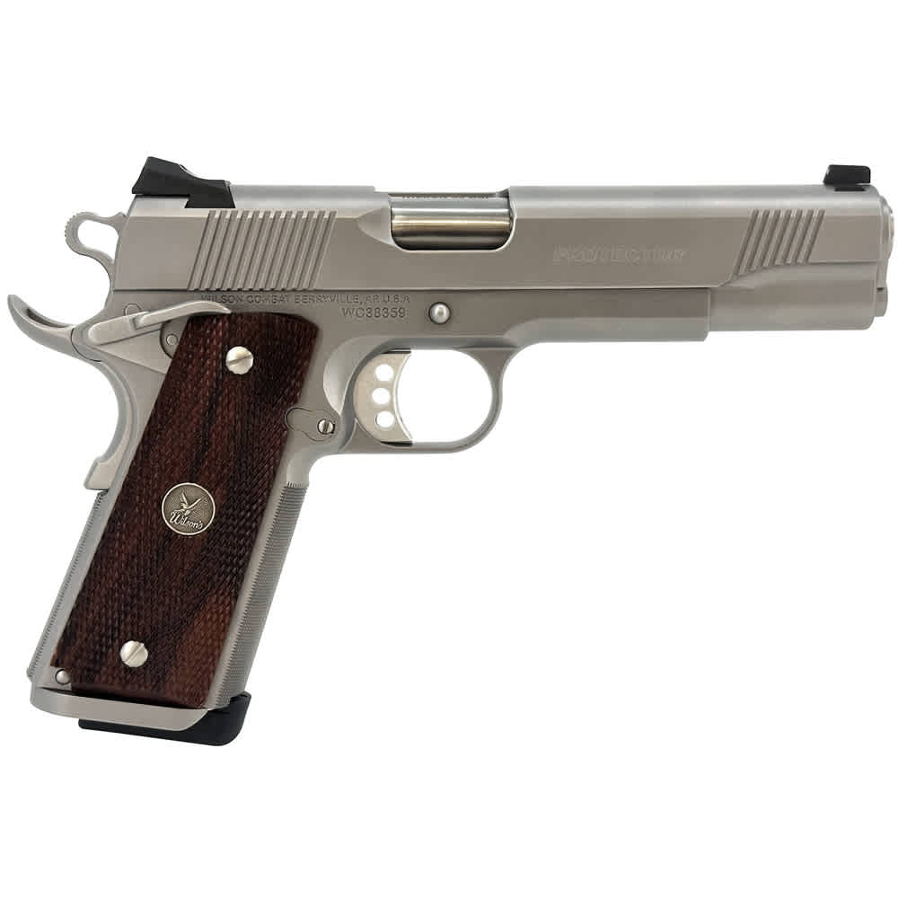 Wilson Combat Protector-5" Bbl (.45 ACP) CA Compliant-Stainless/Cocobolo-img-1