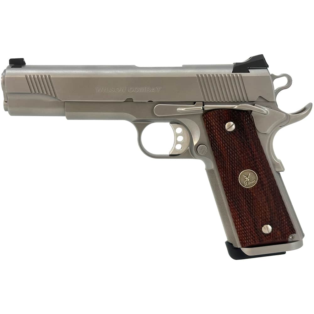 Wilson Combat Protector-5" Bbl (.45 ACP) CA Compliant-Stainless/Cocobolo-img-0
