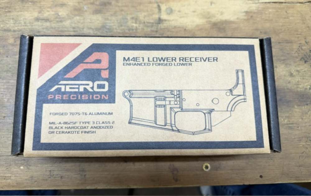Aero Precision M4E1 Stripped Lower Receiver Anodized-img-0