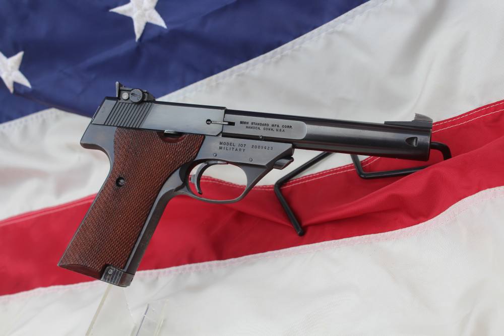 High Standard Supermatic Tournament Model 107 Military - Hamden -img-9