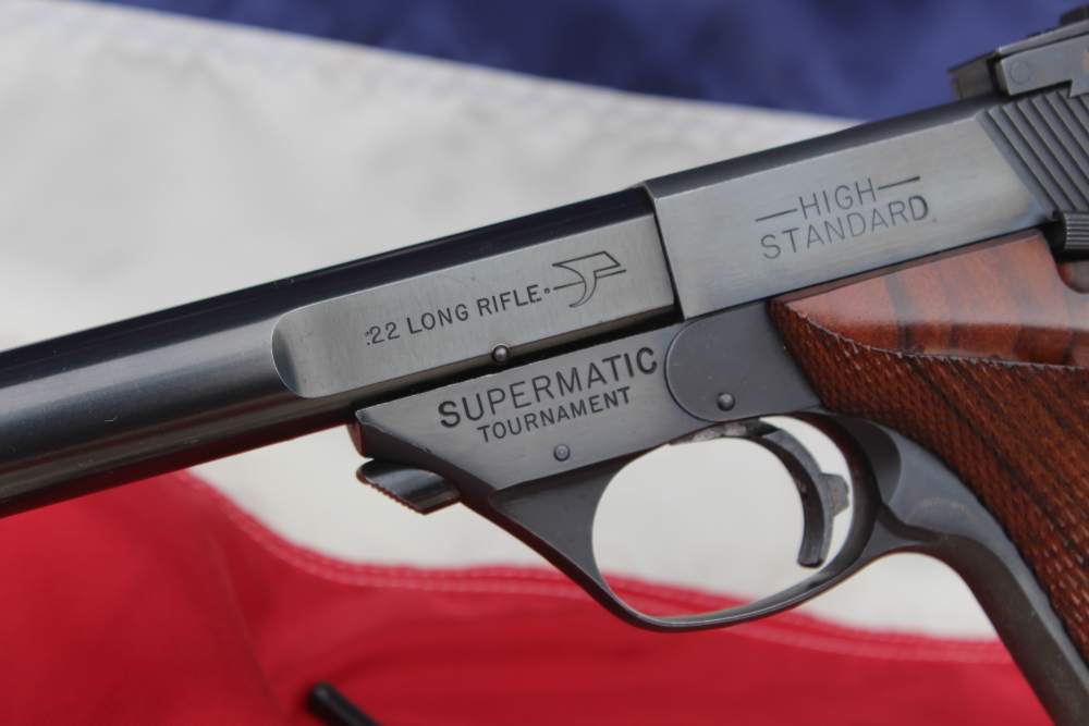 High Standard Supermatic Tournament Model 107 Military - Hamden -img-3