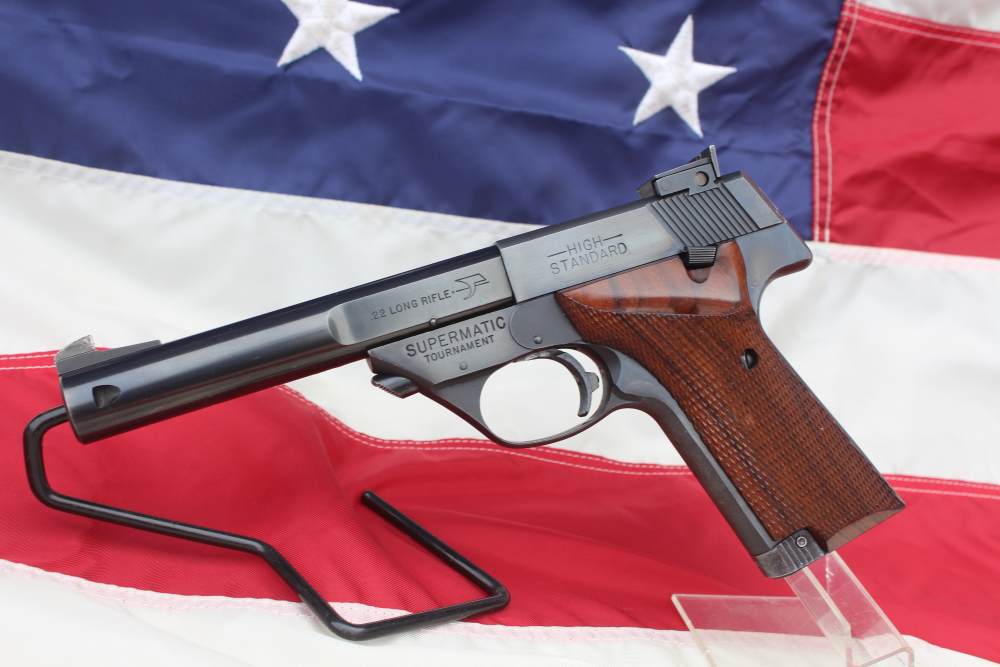 High Standard Supermatic Tournament Model 107 Military - Hamden -img-1