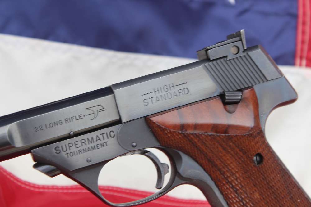 High Standard Supermatic Tournament Model 107 Military - Hamden -img-2