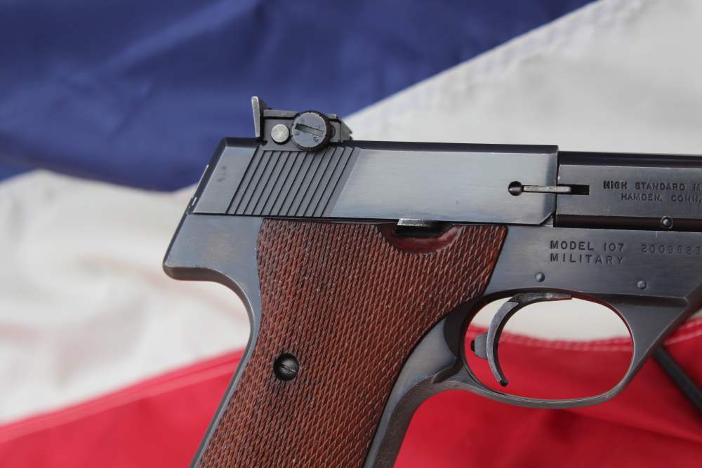 High Standard Supermatic Tournament Model 107 Military - Hamden -img-12