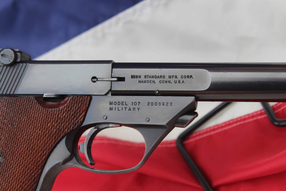 High Standard Supermatic Tournament Model 107 Military - Hamden -img-11