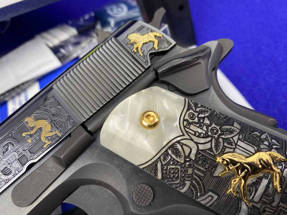 2017 Colt Aztec Jaguar Azul .38 Super 5" *BEAUTIFUL TALO EXCLUSIVE MODEL*-img-5