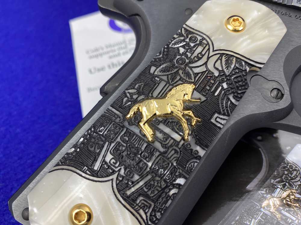 2017 Colt Aztec Jaguar Azul .38 Super 5" *BEAUTIFUL TALO EXCLUSIVE MODEL*-img-14