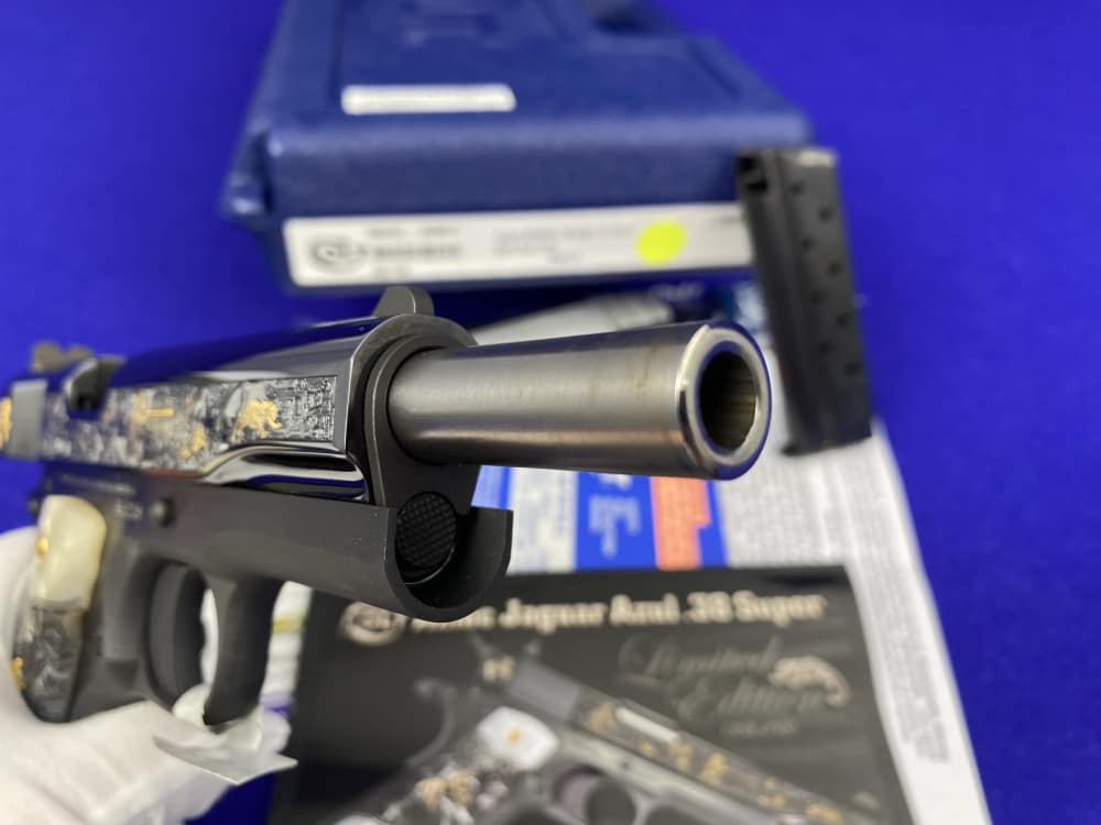2017 Colt Aztec Jaguar Azul .38 Super 5" *BEAUTIFUL TALO EXCLUSIVE MODEL*-img-36