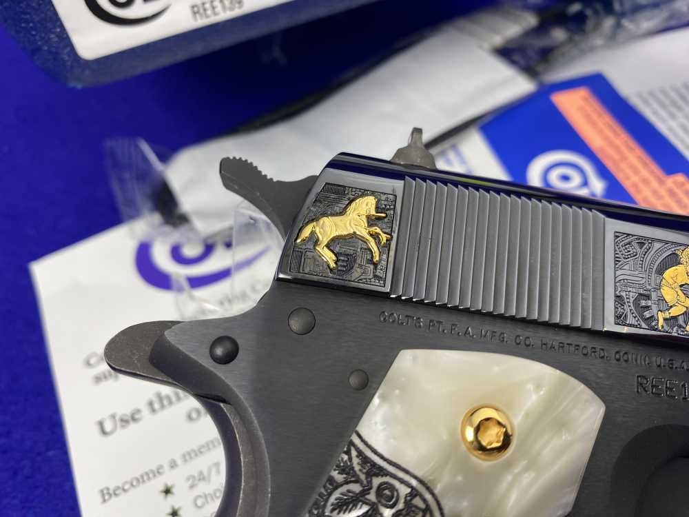2017 Colt Aztec Jaguar Azul .38 Super 5" *BEAUTIFUL TALO EXCLUSIVE MODEL*-img-16