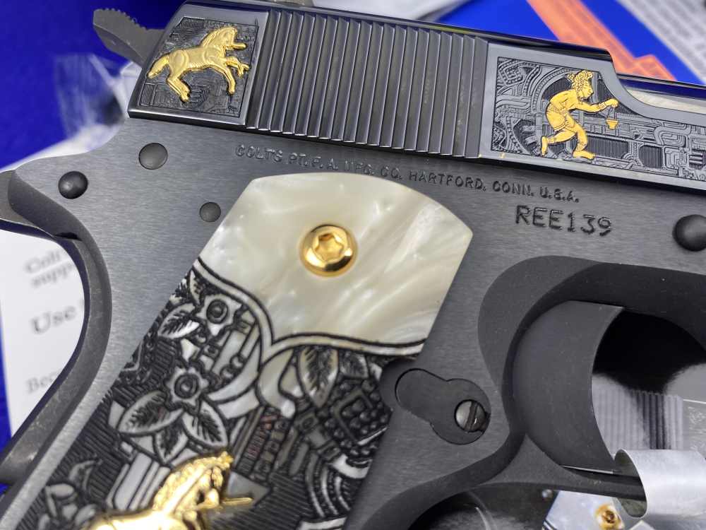 2017 Colt Aztec Jaguar Azul .38 Super 5" *BEAUTIFUL TALO EXCLUSIVE MODEL*-img-15