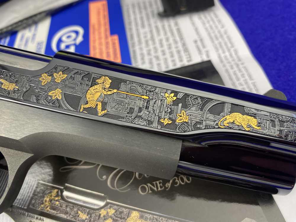 2017 Colt Aztec Jaguar Azul .38 Super 5" *BEAUTIFUL TALO EXCLUSIVE MODEL*-img-20