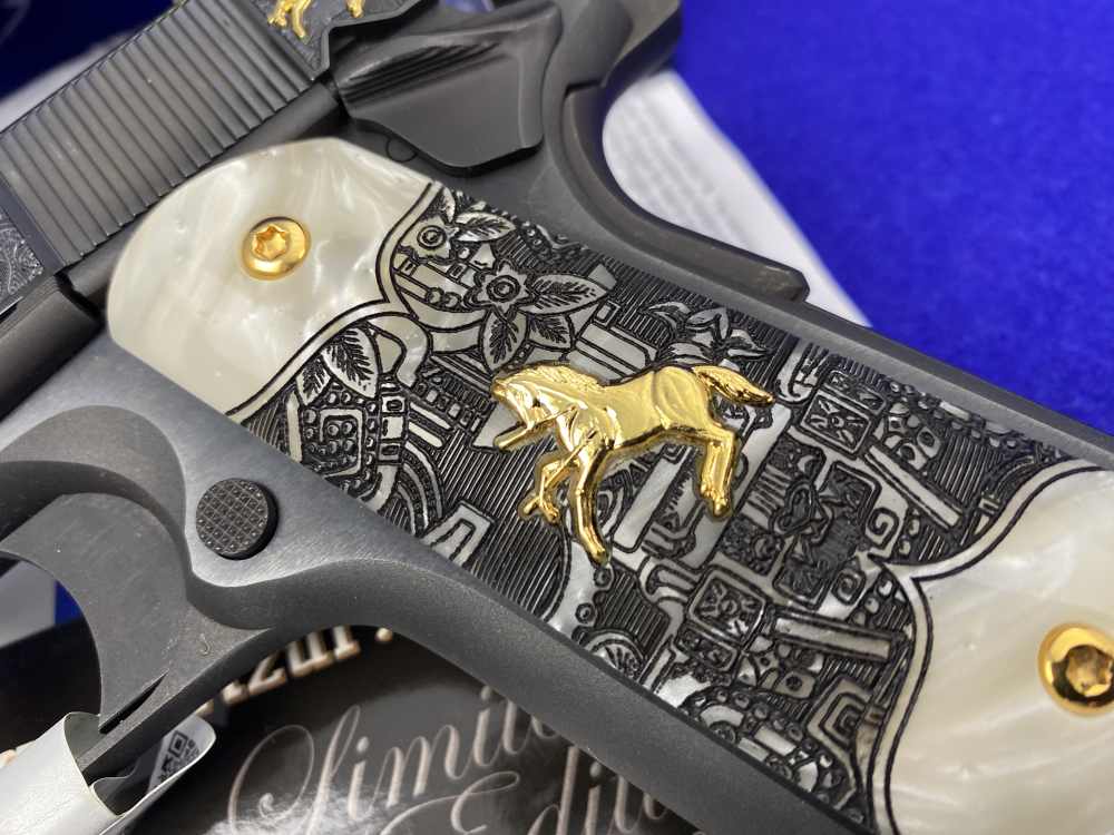 2017 Colt Aztec Jaguar Azul .38 Super 5" *BEAUTIFUL TALO EXCLUSIVE MODEL*-img-4