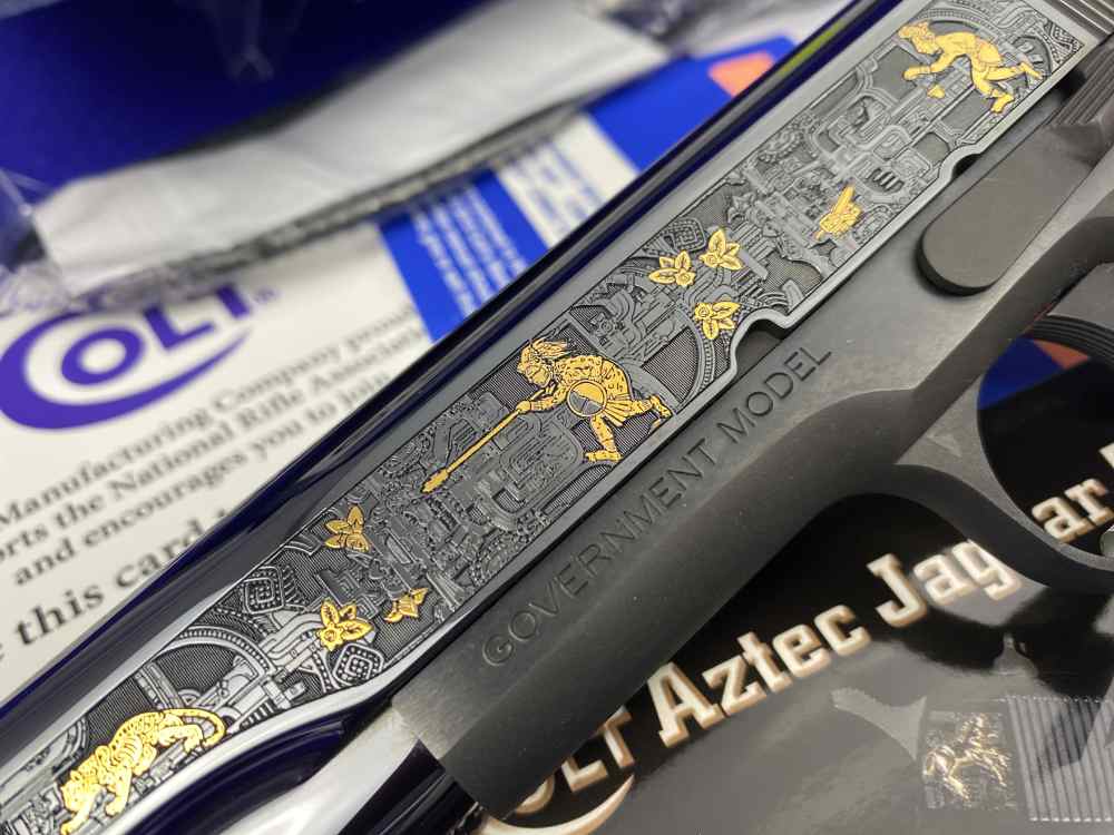 2017 Colt Aztec Jaguar Azul .38 Super 5" *BEAUTIFUL TALO EXCLUSIVE MODEL*-img-8