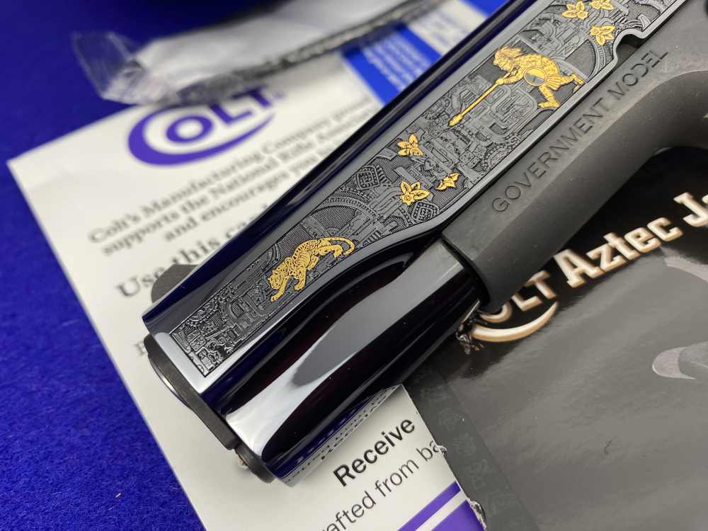 2017 Colt Aztec Jaguar Azul .38 Super 5" *BEAUTIFUL TALO EXCLUSIVE MODEL*-img-9
