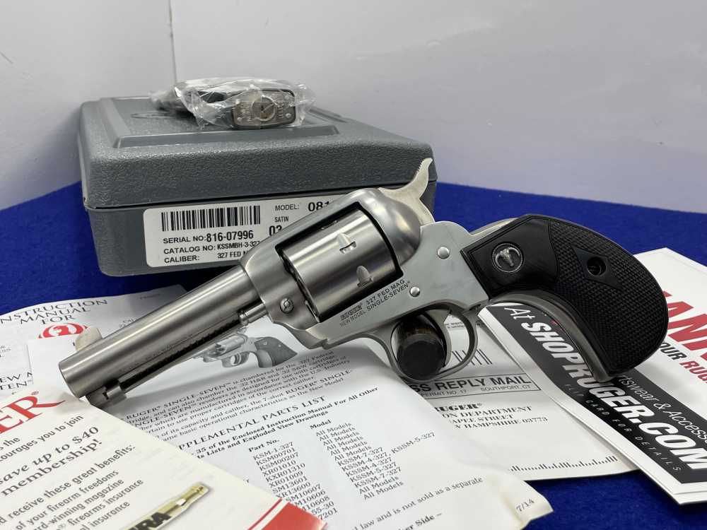 2017 New Model Single Seven .327 Fed Mag 3.75" SS *7-SHOT SINGLE-ACTION*-img-41