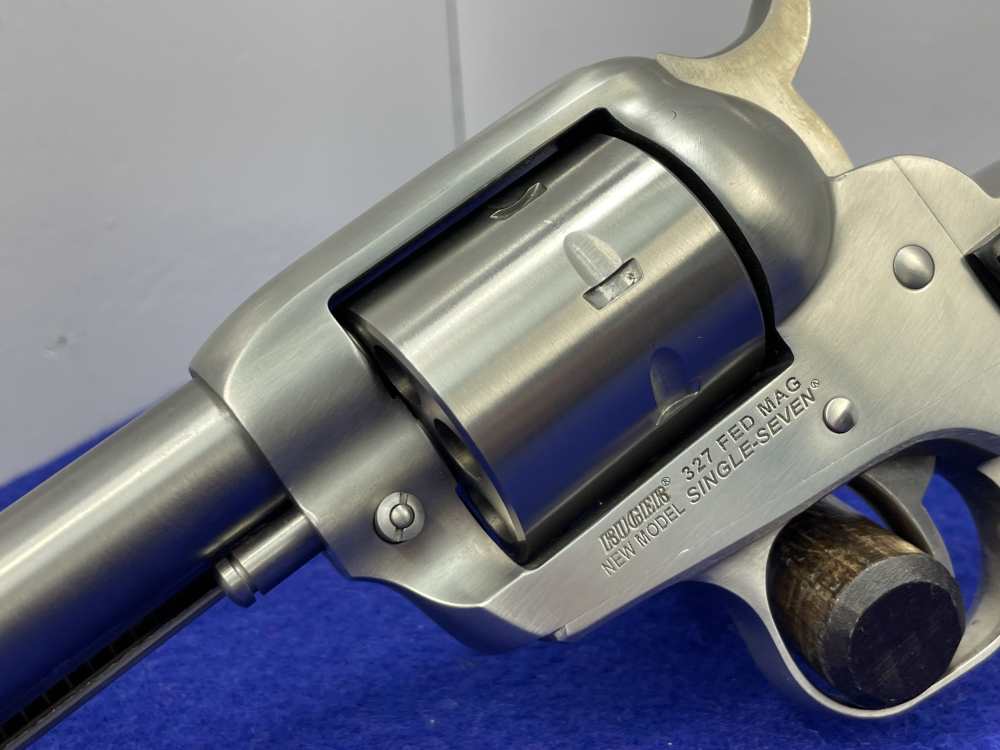 2017 New Model Single Seven .327 Fed Mag 3.75" SS *7-SHOT SINGLE-ACTION*-img-9