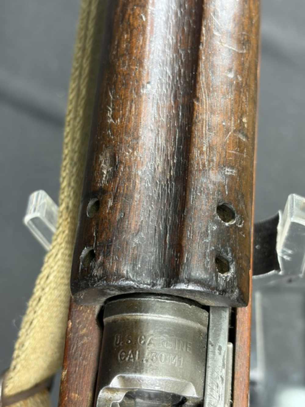 *RARE* IBM Corp M1 Carbine Type 3 .30 Carbine 18" WW2 Era C&R OK-img-56