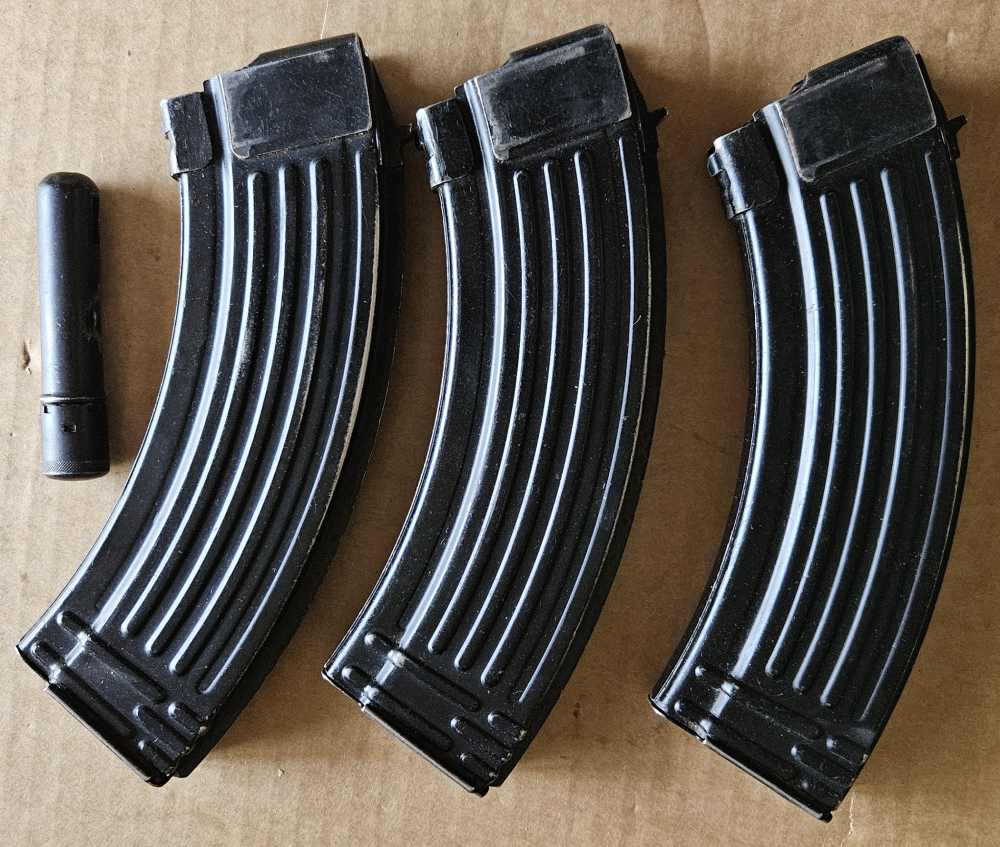 3 AK Magazines Pouch Cleaning Kit AK47 7.62x39 AK 47-img-3