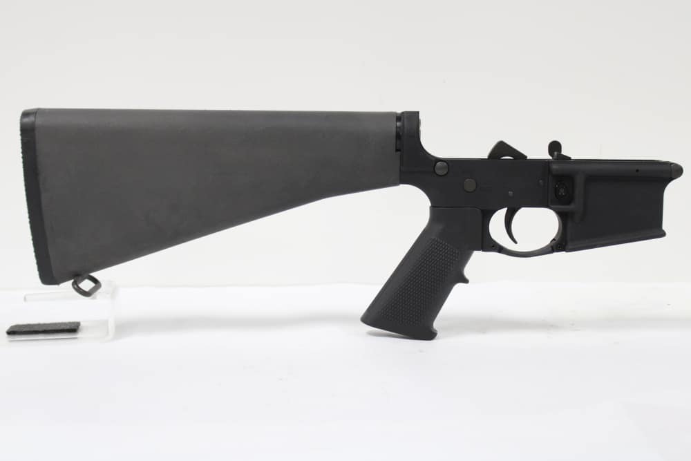 Ruger AR-556 Complete Lower Receiver with A2 Stock and Grip-img-0