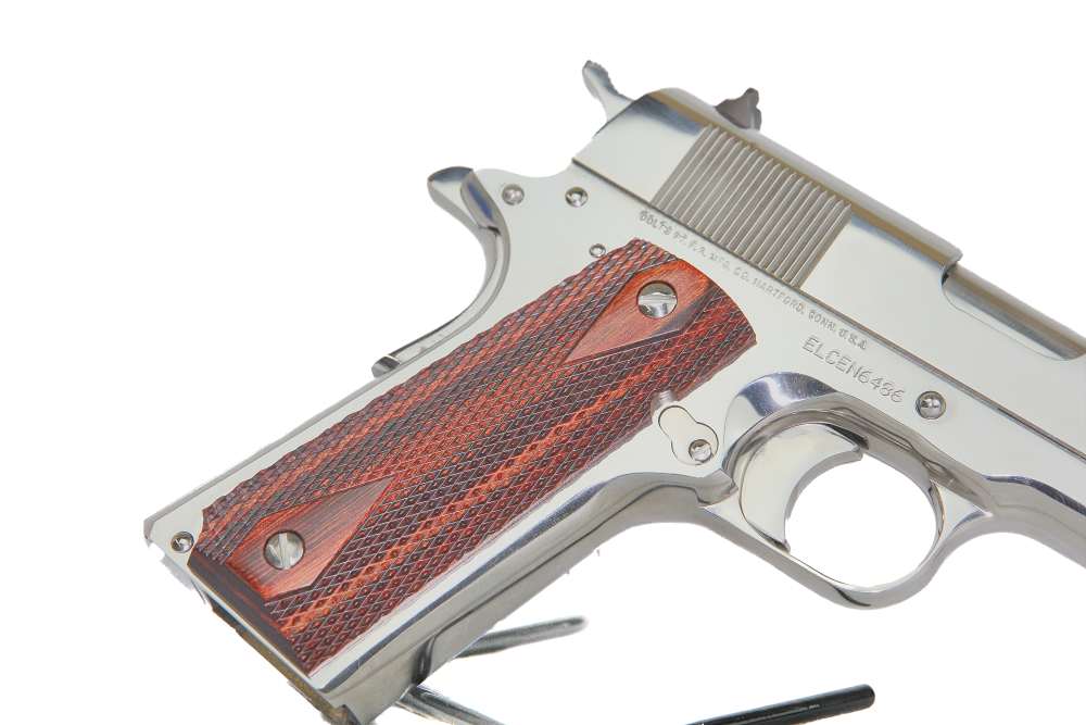Colt Custom .38 Super - Beautiful Wood Grips - 3 Mags + Super Low Rounds-img-6