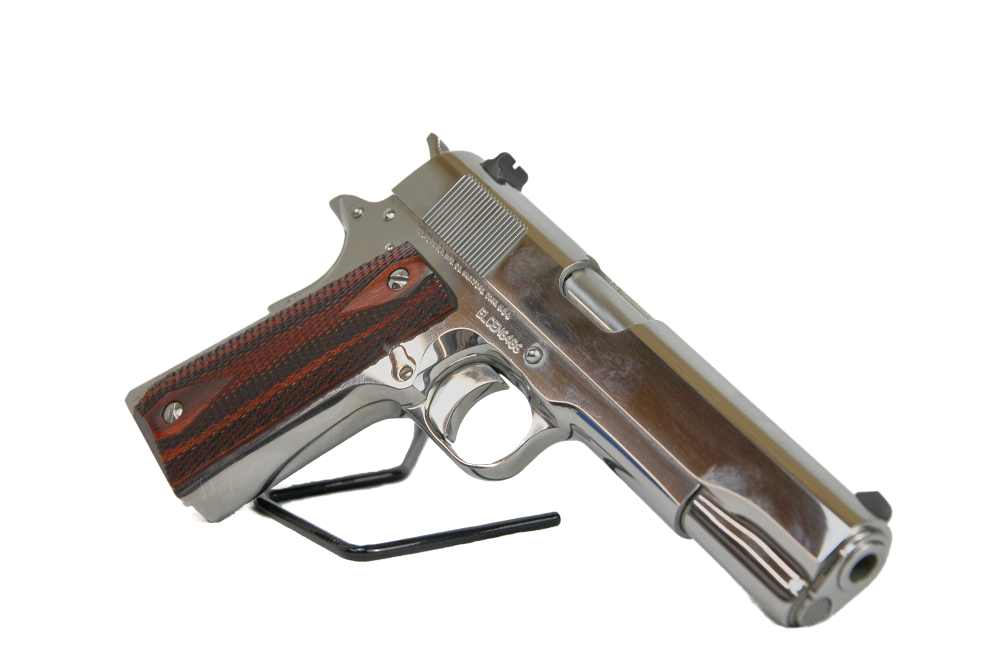 Colt Custom .38 Super - Beautiful Wood Grips - 3 Mags + Super Low Rounds-img-1