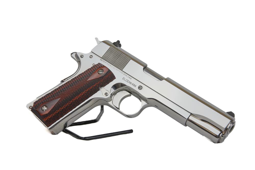 Colt Custom .38 Super - Beautiful Wood Grips - 3 Mags + Super Low Rounds-img-0
