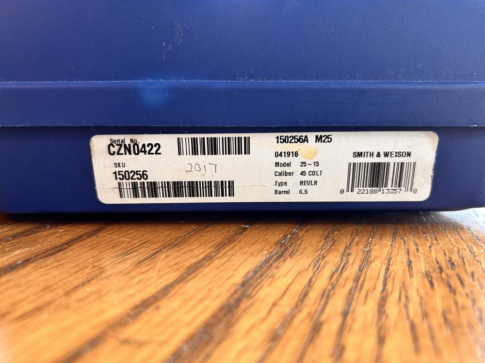 SMITH & WESSON MODEL 25-15 / 2.5" BARREL, (CUSTOMIZED)-img-11