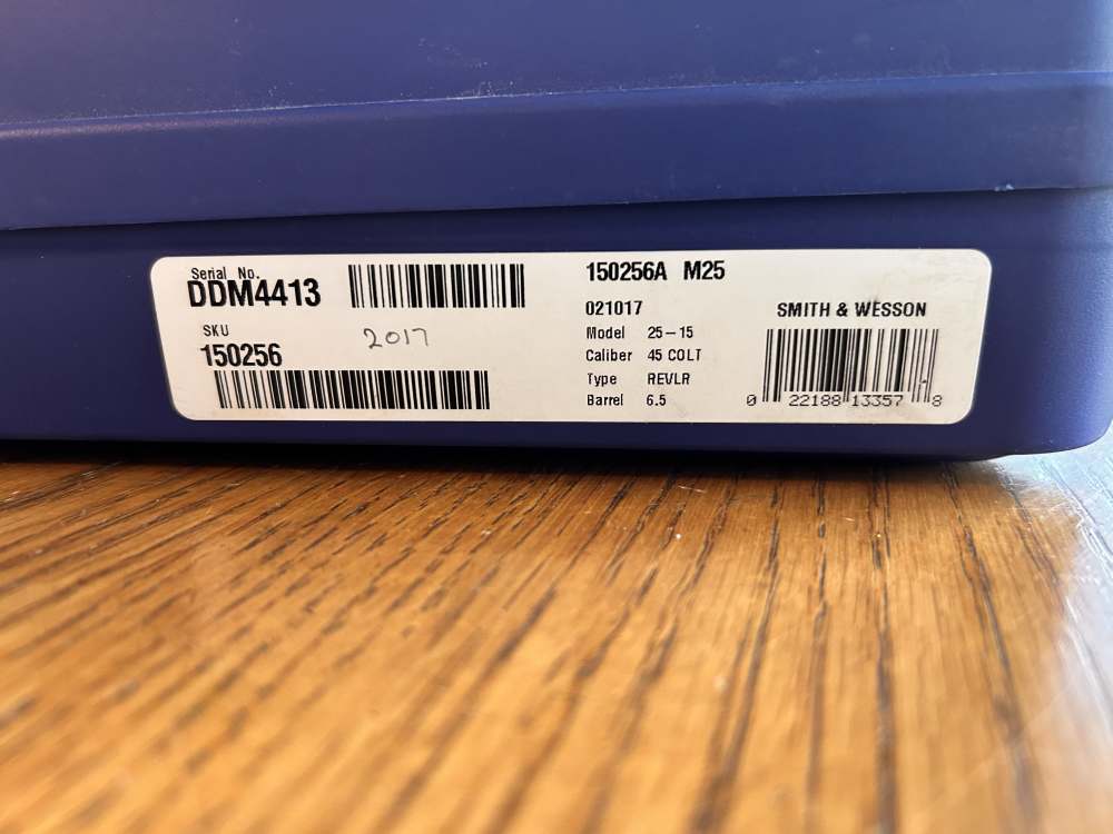 SMITH & WESSON 25-15 / 2.5" BARREL, (CUSTOMIZED)-img-11
