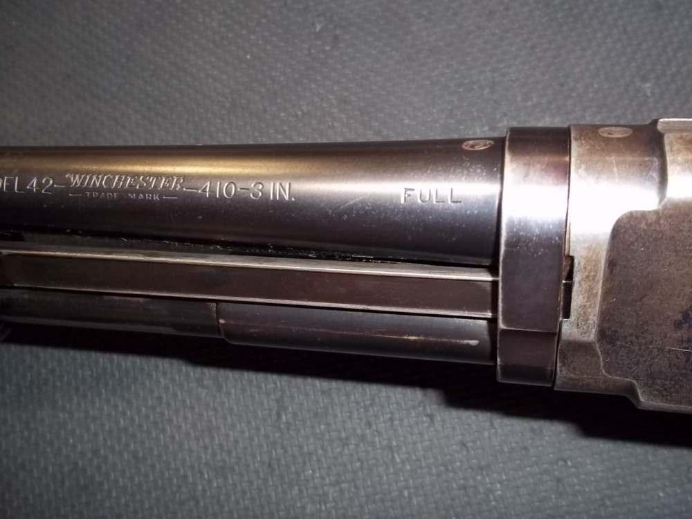  RARE COLLECTABLE WINCHESTER MODEL 42 410 PUMP ACTION -img-15