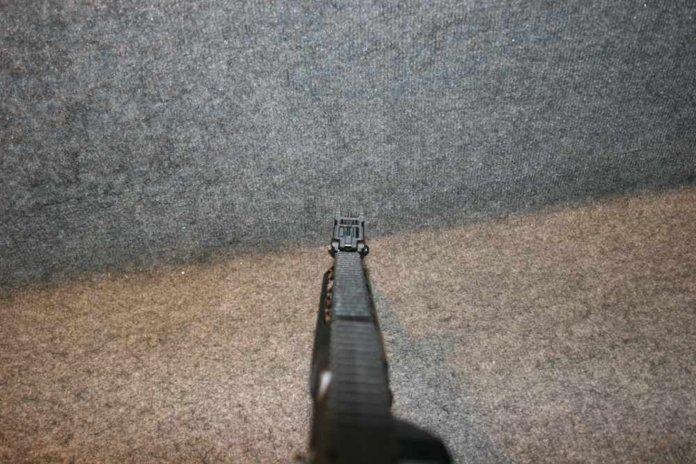 Plum Crazy GEM II rifle in 5.56 w/ one mag and flip up sight-img-8