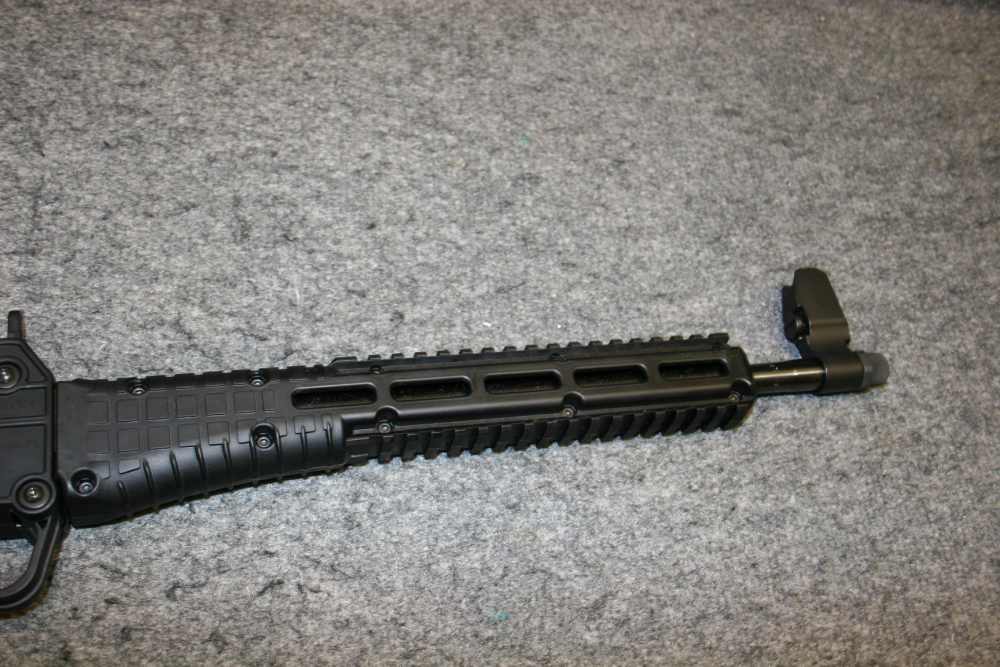 Kel Tec SUB 2000 rifle in .9MM takes Glock mags / foldable firearm-img-8