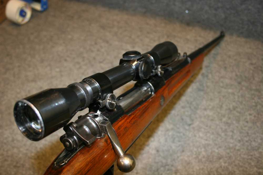 Gewehr 98 rifle in .8MM MAUSER w/ Weaver x4 scope Sporter-img-6