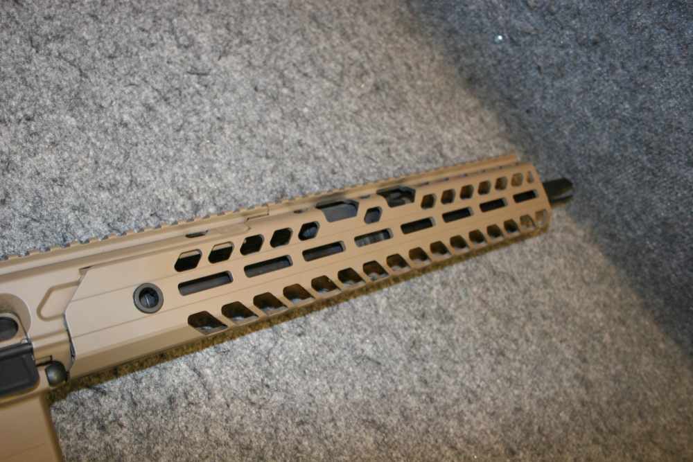 Sig Sauer MCX Victus rifle in 5.56 FDE w/ folding stock Like New!!-img-7
