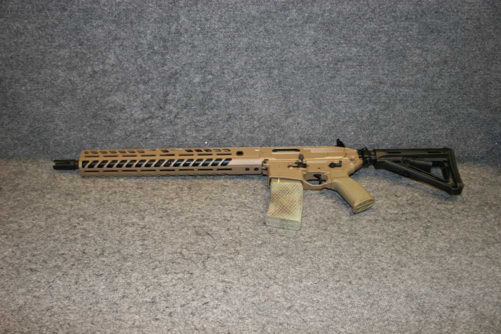 Sig Sauer MCX Victus rifle in 5.56 FDE w/ folding stock Like New!!-img-3