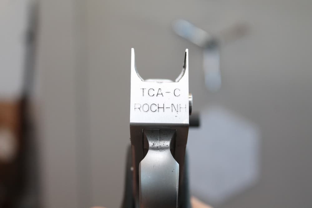 thompson center G1 contender stainless action with cougar engraving-img-5