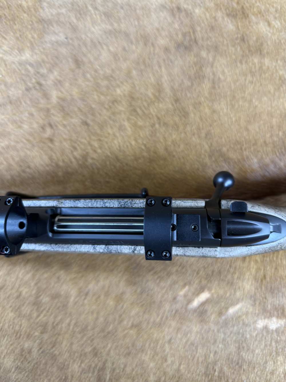 WEATHERBY MARK V 6.5 CREEDMOOR RIFLE 22" BARREL USED TALLEY 1" SCOPE RINGS-img-7