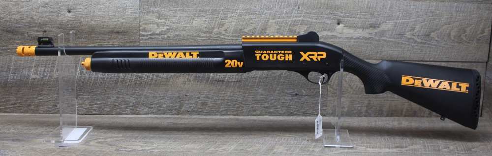 AKKAR 220 20Ga "Dewalt Tools Tribute" Custom Duracoat (Cerakote) Shotgun-img-1