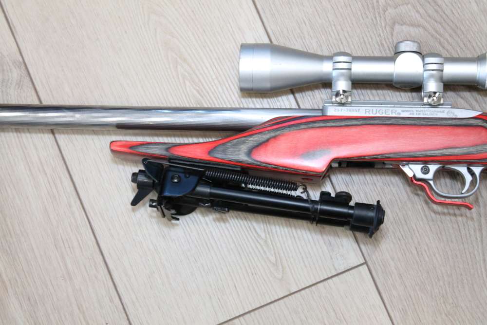 Custom ruger 10-22 10/22 22lr hammer forged stainless barrel w/ scope-img-13